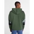 thumbnail image 3 of Snoopy Men's and Big Men's Graphic Hoodie with Long Sleeves, Sizes XS-3XL, 3 of 5