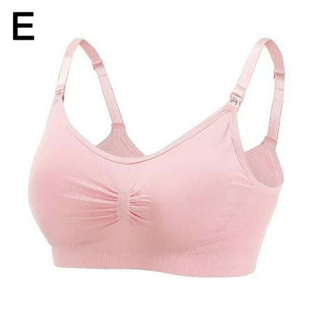 SHAPERME Nursing Maternity Bra for Pregnancy Women Breastfeeding Comfortable Sleeping Womens Nursing Bra Wireless Seamless Maternity Bra Breastfeeding Bras Bralette