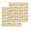 Yellow, variant on Easter Eggs Kitchen Dish Towels for Drying Dishes Set of 2, Colorful Eggs Spring Flowers Leaves Garden Plants Waffle Weave Microfiber Hand Tea Bathroom Towels Quick Dry & Absorbent Towel 12x12