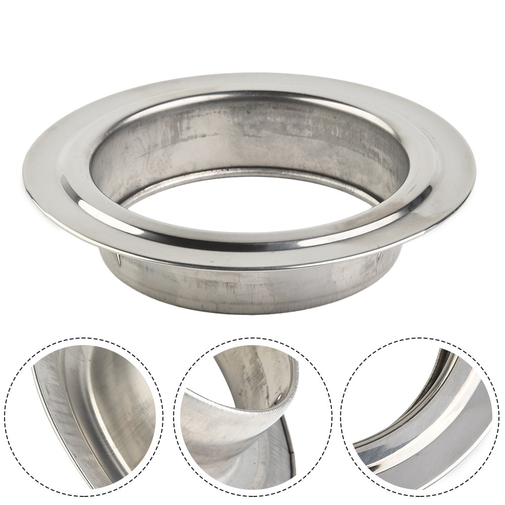 Pipe Cover Rosette Plate Hose Metal Flange / Collar Spigot Round Tube