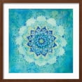 thumbnail image 2 of Art.com Coastal Jewels Art Print, Brown Frame Wall Art, 21" x 21", 2 of 5