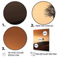 thumbnail image 3 of Designart "Abstraction Photography: Autumn Sunset" Minimalism Floater Framed Canvas Wall Art, 3 of 5