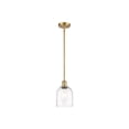 thumbnail image 6 of 516-1S-PN-G558-6CL Innovations Lighting Bella - 1 Light Stem Hung Mini Pendant In Industrial Style-9.5 Inches Tall and 5.5 Inches Wide-Polished Nickel, 6 of 7