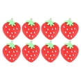 thumbnail image 4 of 8pcs Strawberry Shape Tennis Racket Shock Absorber Racket Damping Supply Silicone Racket Dampener, 4 of 9