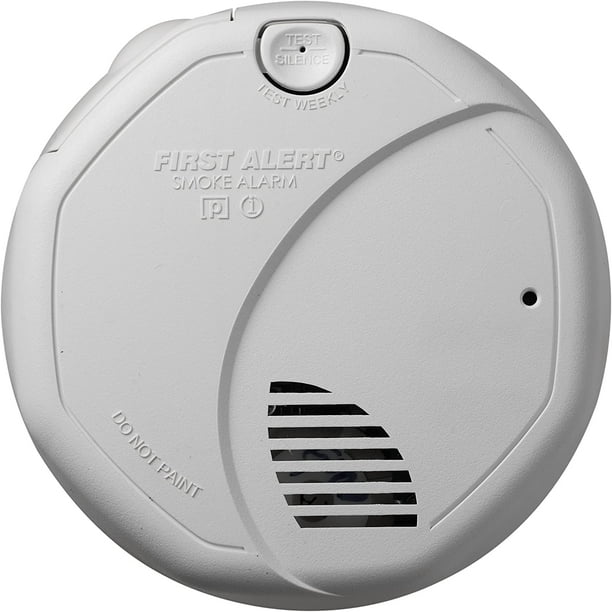 First Alert SA320CN Smoke Detector, 1.5 V, Aa, Alkaline ...