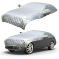 thumbnail image 3 of Hail Protector Car Cover, Windproof Thicken Hail Blanket with Reflective Strips, Universal Weatherproof Protection for SUV, Truck, Sedan, Hatchback, Coupe Vehicles, 3 of 8