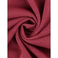 thumbnail image 6 of DARING DIVA Women's Plus Button Down Sheer Knitted Sweater 3X Burgundy, 6 of 6