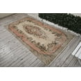 thumbnail image 5 of Vintage Rug, 4.9x9 ft, Oriental Rug, Orange Rug, Turkish Rug, Area Rug, Salon Rug, Handmade Rug, Gray Rug, Antique Rug, Oushak Rug, 3474, 5 of 10