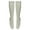 Grey, variant on 1 Pair 15-20mmHg Closed Toe Zipper, Compression Socks Women Knee High Compression Stockings