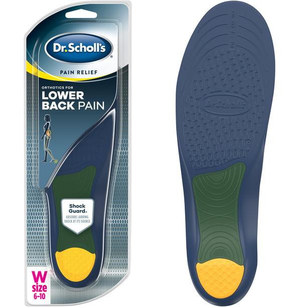 Dr. Scholl's® Lower Back Pain Relief Orthotic Inserts for Women (6-10 ...