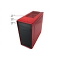 thumbnail image 3 of Fractal Design Focus G ATX Mid Tower Computer Case - Mystic Red, 3 of 19