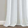 thumbnail image 5 of Lush Decor Farmhouse Ginkgo Leaf Light Filtering Window Curtain Panel Navy Single 52X842, 5 of 6