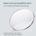 thumbnail image 2 of Microcrystalline Nano Dental Mirror With Bright Light Lamp Teeth Inspection Mirror Anti-fog Mouth Mirror, Dentist Oral Care Tool, 2 of 4