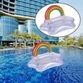 thumbnail image 2 of Soporte infble para bebida flotadores para piscina, flotadores para vaso flotadores para bebidas flotantes infble bandeja para botels para CUTICAT sostenedor de la bebida del flotador de la piscina, 2 of 7