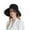Black, variant on fatyb Womens Wide Brim Sun Hats Summer Sun Protection Beach Hat Women's Outdoor Bucket Cap for Travel