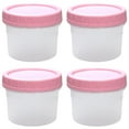 thumbnail image 2 of Food Storage Container 4Pc Plastic Containers with Lids Storage Containers Reusable Dishwasher Freezer Airtight Microwave & Dishwasher Takeout Jar Valentín Gifts for Men Valentín Day Gifts, 2 of 5