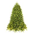 thumbnail image 1 of Costway 6ft Pre-lit PVC Christmas Fir Tree Hinged 8 Flash Modes w/ 650 LED Light, 1 of 10