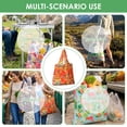thumbnail image 3 of Xdziklosj 12 Pack Reusable Grocery Bag Foldable Shopping Bag Large Capacity Present Storage Tote for Groceries Outdoor Camping Max Weight-40 lb, 3 of 8
