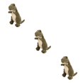 thumbnail image 2 of Greeniant Dinosaurio Artificial Mordedura Juguete Molar Ligero Divertido Encantador Juguete Masticar Hueso Teddy Aeróbico Verde Oscuro Type1 NO1, 2 of 6
