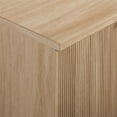 thumbnail image 5 of Pemberly Row 69" Scandinavian 4 Door Wood Sideboard - Oak / Black, 5 of 10