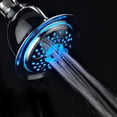 thumbnail image 4 of Power Spa® High-Power All-Chrome 4-Setting 7-Color LED Shower Head with Air-Turbo Technology, 4 of 8