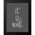 thumbnail image 2 of Barrett, Erin 19x24 Black Modern Framed Museum Art Print Titled - It is Well, 2 of 5