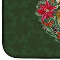 thumbnail image 4 of Morkie Poinsetta Wreath Dish Drying Mat, 4 of 7