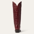 thumbnail image 4 of Women's Stetson Dove Goat Boots Snip Toe Handcrafted Red, 4 of 6