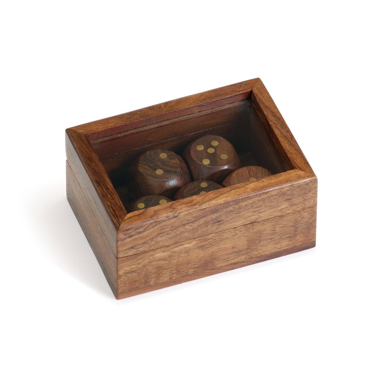 Shipping Executive Wood Dice Game by Big Sky Carvers Man Gear Free U.S 