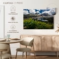 thumbnail image 5 of Elephant Stock Glacier National Park Lake Wall Art - Horizontal Canvas Wall Art - Living Room Wall Decor - Nature Canvas - White And Blue Decor - 51" x 34", 5 of 8