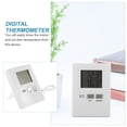 thumbnail image 3 of Minkissy Wall Mountable Thermometer Thermometer Temperature Display ABS White 1Pcs Office Use, 3 of 7