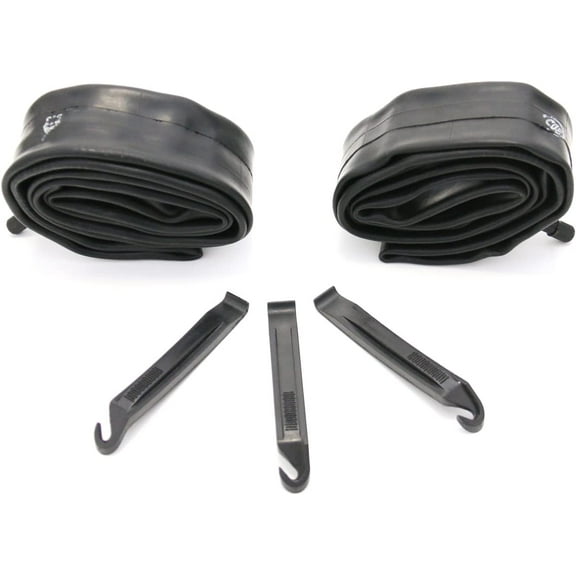 Nvzi 2 Packs 20 Inch Bike Tube, Bike Tire Tube, Bicycle Inner Tube, 20 Bicycle Tube, AV32mm Valve Compatible with 20x1.75, 20 x1.90, 20x1.95, 20x2.0, 20x2.10, 20x2.125