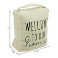 thumbnail image 7 of Parisloft Welcome to Our Home Fabric Doorstop with Handle, 7.875 x 4.75 x 9 inches, 7 of 7