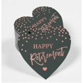thumbnail image 2 of Inkdotpot Happy Retirement Bottle Tag Real Rose Gold Foil Favor Hang Tag 50 Pack, 2 of 8