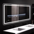 thumbnail image 6 of Magnifique Led Mirror for Bathroom Rectangle Vanity Mirror with Lights Adjustable 3 Colors, 27"L x 48"W, 6 of 7