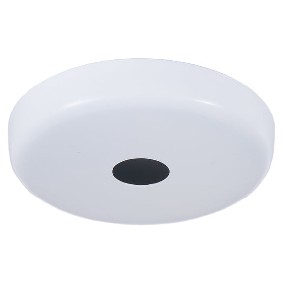 B&P Lamp® White Finish Plain Rounded Canopy and Canopy Kits