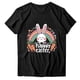 thumbnail image 1 of Camisetas de Manga Larga de las Mujeres, Impresión de Pascua Suelto Casual Cuello Redondo Suéter, 1 of 7