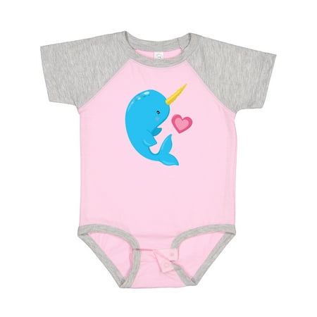 

Inktastic Cute Narwhal Gift Baby Boy Bodysuit