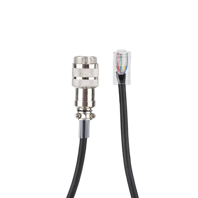 Adaptador de micrófono Bling Bling 8 pines a RJ-45 Para Yaesu FT-450D FT-897D FT-991 FT-891