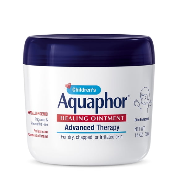 Aquaphor Children's Healing Ointment for Dry, Chapped or Irritated Skin, Hypoallergenic, 14 oz