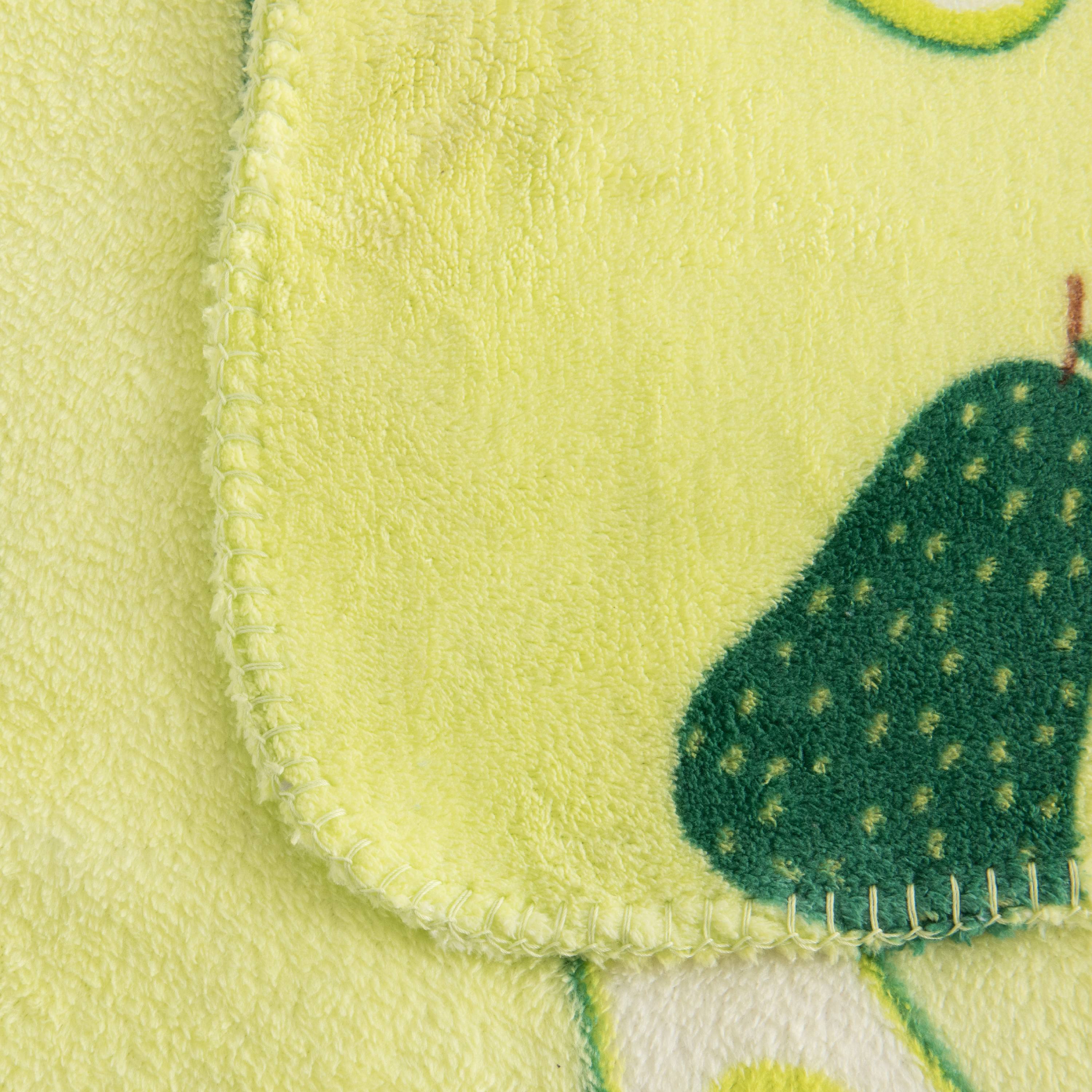 Mainstays Fleece Plush Throw Blanket, 50" x 60", Avocados, 2-Pack - image 3 of 11