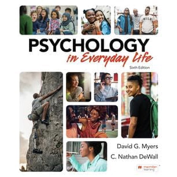 Pre-Owned Psychology in Everyday Life, 9781319418724, 1319418724, Paperback, Sixth edition