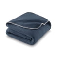 thumbnail image 2 of Mainstays Super Soft Fleece Bed Blanket, Washed Indigo, Full/Queen Size, 2 of 5