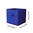 thumbnail image 3 of REZUOFI 1 Pcs Foldable Storage Bins for Closet Organization Toy Storage Desktop Organizer Home and Dorm Collapsible Fabric Bins with Handles for Shelves, 3 of 8