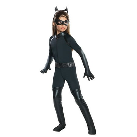Girl's Deluxe Catwoman Halloween Costume - Dark Knight Trilogy