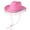 Pink, variant on Soft Sweet Unisex Hat British Stylish Hat Rhinestones Fashionable Western Hat for Parties and Weddings