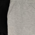 thumbnail image 4 of Danskin Women's Shorts Sz XS Soft Active 2-Pack Black/Gray Multi, 4 of 4
