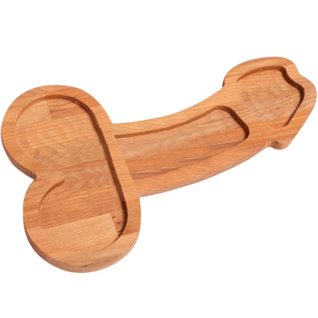 Muyoka Tabla de aperitivos Tabla de comida con forma de gallo divertido Tabla de queso de madera 煤nica de gran tama帽o Plato de charcuter铆a elegante y bandeja para servir Suministros para el hogar para