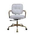 thumbnail image 2 of 93172 - Office Chair, Vintage White Top Grain Leather - Siecross, 2 of 10