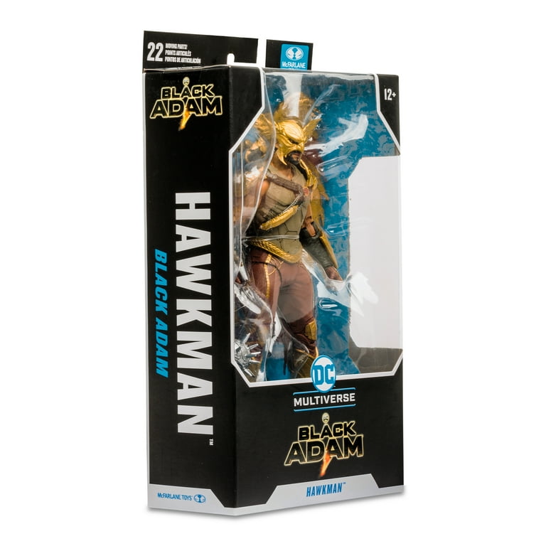 DC Comics Black Adam: Action Figure Hawkman Da Collezione, 10 Cm, Articolata Con Accessori